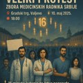 Protest zdravstvenih radnika u Valjevu – za pravdu i dostojanstvo