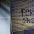 Na prostorijma TV K1 u Leskovcu neprimereni grafit