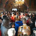 Patrijarh služio liturgiju u crkvi Svetog proroka Ilije u Mirijevu povodom Krstovdana