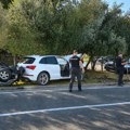Automobil završio na krovu: Težak sudar na putu Podgorica-Cetinje, ima teško povređenih