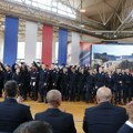FOTO: Svečani prijem prve generacije polaznika srednje policijske škole u Sremskoj Kamenici