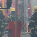 Požar u Skoplju: Izgorela tek postavljena kupola na Univezalnoj sali