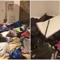 (Video) Blokaderi iza sebe ostavili haos Pogledajte kako izgleda zgrada Rektorata u Novom Sadu crne kese, kartonske kutije…