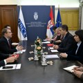 Đurić sa visokim komesarom OEBS-a za nacionalne manjine Kampom