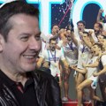 Kakve slike iz Arene! Georgiev doveo ćerkice na utakmicu, na obrazima im iscrtana srpska trobojka: "Šampioni"