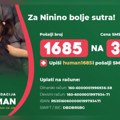 Fondacija "Budi human" uputila apel: Pomozimo maloj Nini, od rođenja se bori sa teškim bolestima