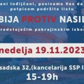 Inđija: Koalicija “Srbija protiv nasilja” prikuplja potpise za listu na pokrajinskim izborima