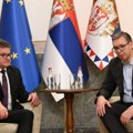 Počeo sastanak Vučića i lajčaka: Predsednik Srbije sa specijalnim predstavnikom EU za dijalog Beograda i Prištine