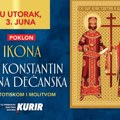 Ne propustite u utorak, 3. Juna, poklon uz kurir – ikona car Konstantin i Jelena Dečanska