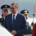 Vučić doputovao u Kinu, predviđeni sastanci sa predsednicima Kine i Rusije