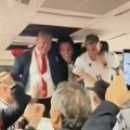 Skandal! Prvi čovek albanskog fudbala i drugi čovek UEFA lomio svlačionicu u Leskovcu tokom slavlja!