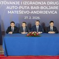 (Foto) Potpisan ugovor: Kinezi grade drugu deonicu auto-puta u Crnoj Gori vrednu skoro 700 miliona evra
