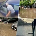 Poplavljen Novi Sad, strašno nevreme pogodilo grad: Pod vodom i Železnička stanica, ljudi izleću iz potopljenih automobila…