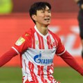 Zvezdin korejac oduševio "delije": Dao debitantski gol pa se izvinio navijačima (video)
