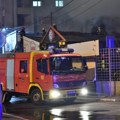 "Plašio sam se da će sve eksplodirati": Očevidac požara na Autokomandi za "Blic": Varnice su letele nekoliko metara uvis…