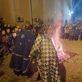Badnje veče u Hramu Uspenja Presvete Bogorodice u Tijabari