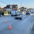 Tinejdžer (18) oboren sa motora: Žestok sudar kod Čačka: Sa povredama hitno prevezen u bolnicu (foto)