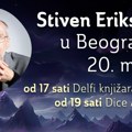 Jedan od najznačajnijih svetskih autora epske fantastike Stiven Erikson druži se sa čitaocima u Beogradu