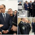 Za njih nema pauze! Policajce komandno-operativnog centra posetili premijer Macut i ministar Dačić