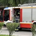 Buktinja na putu Srebrno Jezero - Veliko Gradište Izgoreo automobil, vatrogasci se borili sa buktinjom (foto)