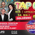 Zbog vremenskih uslova odloženi koncerti grupe „TAP 011” i „Rock Opera”