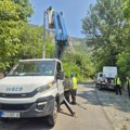 JKP „Parking servis“ Niš – Osvetljen put ka manastiru u Sićevu