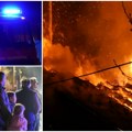 Plamen zahvatio celo imanje: Požar u stolarskoj radionici se proširio i na kuću, vatra guta sve pred sobom. Vatrogasci daju…