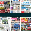 Naslovne strane sutrašnjih novina: Prelistavanje štampe za utorak, 21. april 2026. godine