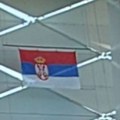 Fudbaleri Partizana odradili poslednji trening na Nacionalnom stadionu, u Luksemburgu i zastava Srbije