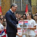 Vučić mladim sportistima: Sanjajte velike snove