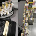 Pokušaj krijumčarenja na aerodromu u Beogradu: Čekirali se na let za London, a onda su im carinici otvorili prtljag (foto)