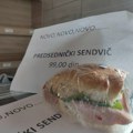 "Idu kao alva": Na pijaci u Beogradu pojavio se predsednički sendvič, sastoji se od majoneza i parizera, a košta 99 dinara…