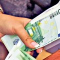 Prosečna februarska neto plata u Hrvatskoj iznosila 1.248 evra
