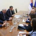 Važan sastanak: Premijer Miloš Vučević ugostio delegaciju Olimpijskog komiteta Srbije