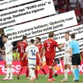 Evo kako su albanski mediji videli remi Srbije i Danske: "Inferiorni Srbi, Đoković pati, osramotili se..."