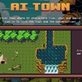 Najpopularnije AI igre: AI Town