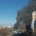 Ponovo gori Kineski tržni centar u Bloku 70 na Novom Beogradu