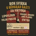 Рок свирка у Београд башти: Велики плезир, Схаркс, Снакес анд Планес, Петра и Липов лоуд