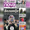 „Nova“ piše: Režim pravi miting pred ženom koja traži pravdu za mrtvog sina