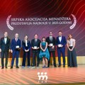 "Nova energija" liderstva u srpskom biznisu: Srpska asocijacija menadžera dodelila godišnje nagrade