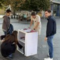 VIDEO: Studenti predstavili Studentski plan – građani prilazili štandu iz minuta u minut