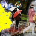 Novo upozorenje RHMZ: Jaki pljuskovi i grad pogodiće ovaj deo Srbije