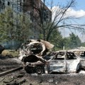 Ruski projektil pogodio parking u Harkovu: Povređene 43 osobe, uključujući 12 dece FOTO