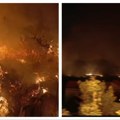 Dramatični snimci iz BiH Veliki požar kod Neuma se približava kućama, vatra se brzo širi zbog vetra (video)