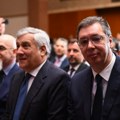 Tajani čestitao Srpskoj naprednoj stranci 17. godišnjicu postojanja: Evropa se nalazi u delikatnom dobu istorije