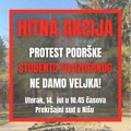 Studenti u blokadi pozvali na skup podrške Veljku Mušanoviću ispred Prekršajnog suda u Nišu