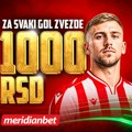 Звезда напада непоражене Швајцарце: За сваки гол црвено-белих стиже још 1.000 динара!