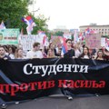 Nakon "prstena" oko Vlade završen šesti protest "Sbija protiv nasilja"