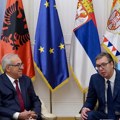 Ambasador Albanije u oproštajnoj poseti kod Vučića
