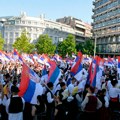 Migovi nadleću centralnu manifestaciju Svesrpskog sabora na Trgu republike